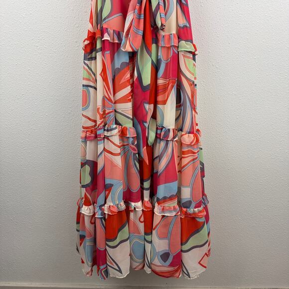 Alexis X Target Retro Floral Tiered Maxi Dress - Picture 4 of 8